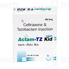 Actam Tz Kid 562.5 Mg Injection 1 Actam Tz Kid 562.5 Mg Injection 1