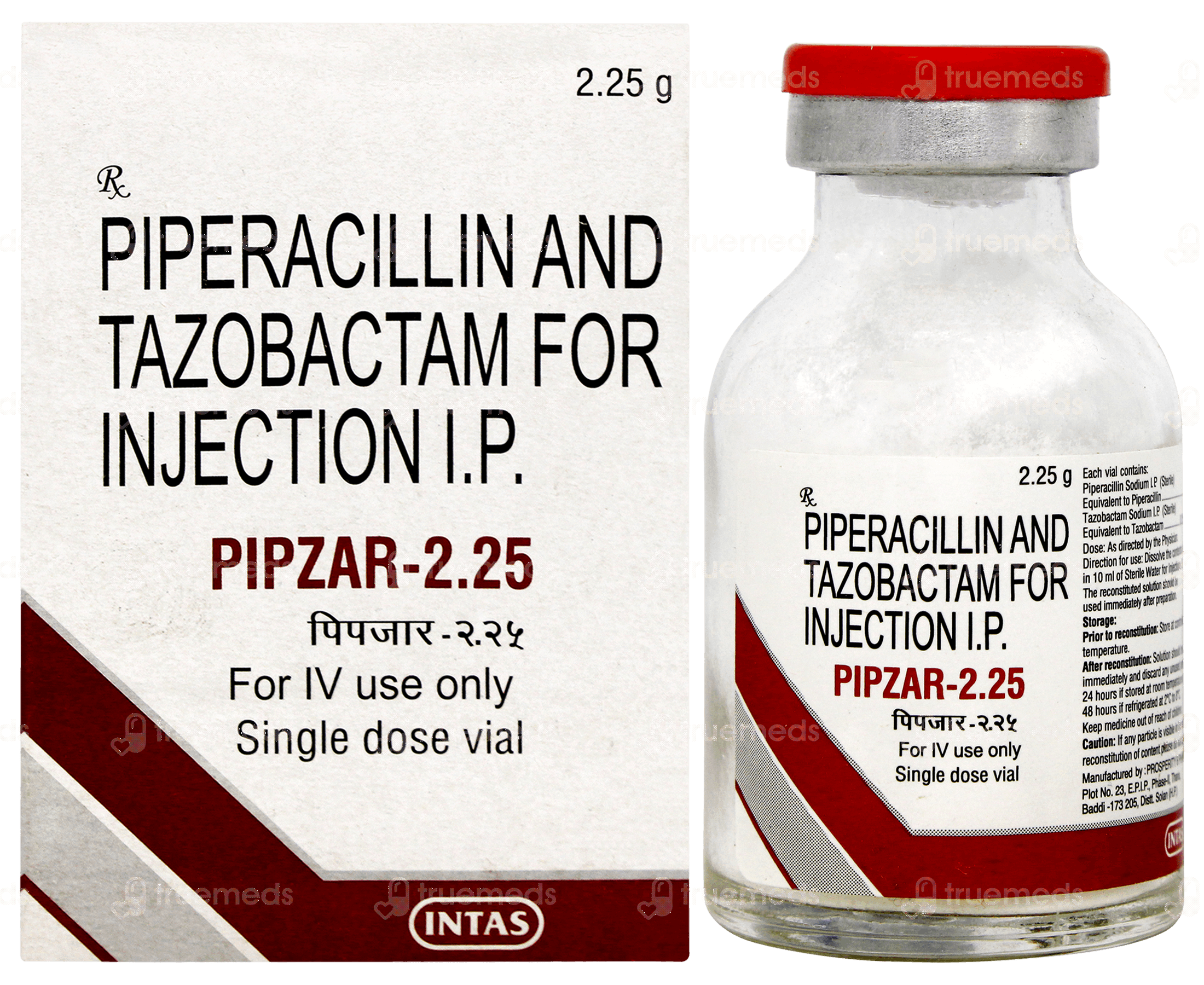 Piptaz Rash Pipzar 2000/250 Mg Injection: Uses, Side Effects, Price & Substitutes