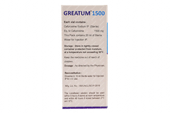 Greatum 1500 Injection 1 Greatum 1500 Injection 1