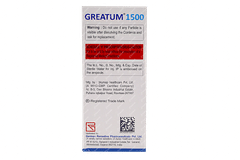 Greatum 1500 Injection 1 Greatum 1500 Injection 1