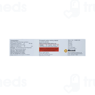 Axoparin 40 Injection 0.4ml