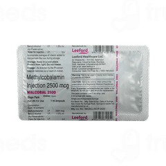 Walcobal 2500 Injection 1Ml