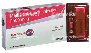 Walcobal 2500 MCG Injection 1 ML