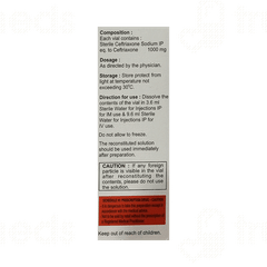 Biocef 1gm Injection 1