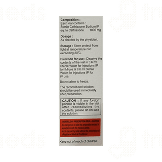 Biocef 1gm Injection 1
