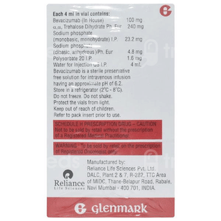 Bevicra 100Mg Injection 4Ml