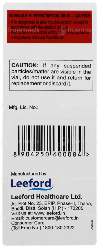 Tazorax 1.125 Injection 1