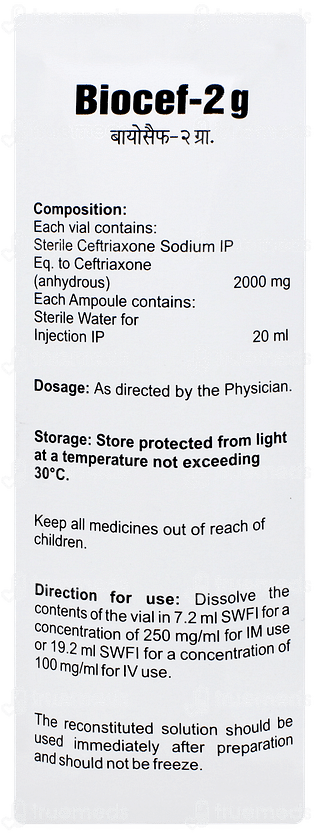 Biocef 2 Injection 1