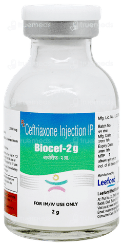 Biocef 2g Injection 1 Biocef 2g Injection 1