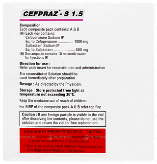 Cefpraz S 1.5 Injection 1