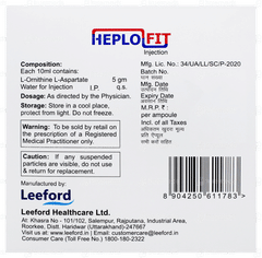 Heplofit Injection 10ml