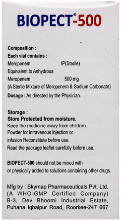 Biopect 500 Injection 1 Biopect 500 Injection 1
