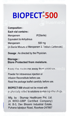 Biopect 500 Injection 1 Biopect 500 Injection 1