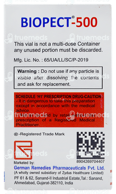 Biopect 500 Injection 1 Biopect 500 Injection 1