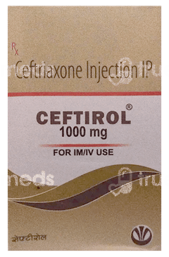 Ceftirol 1000 Mg Injection 1 Ceftirol 1000 Mg Injection 1