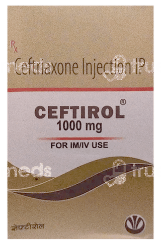 Ceftirol 1000 Mg Injection 1