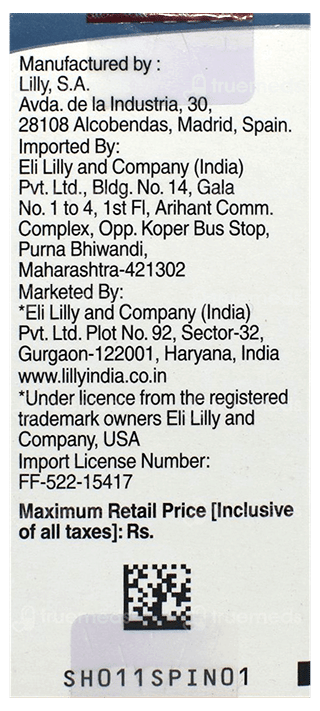 Cyramza 100 Mg Injection 10 Ml