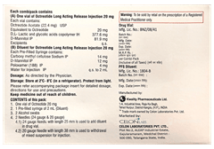Celostatin Lar 20 Mg Injection 1 Celostatin Lar 20 Mg Injection 1