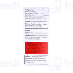 Cepizon T 2000/250 MG Injection 1