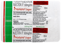 Prestero Depot Injection 2Ml Prestero Depot Injection 2Ml