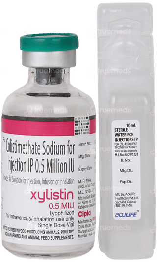 Xylistin 0.5miu Injection 10ml