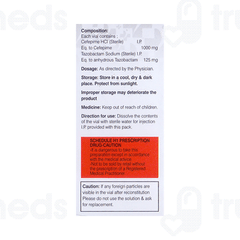 Cepizon T 1.125 GM Injection 1