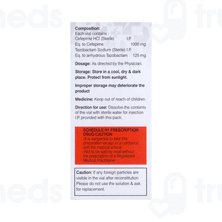 Cepizon T 1.125 GM Injection 1