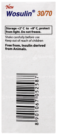 Wosulin New 30/70 40iu Injection 15ml