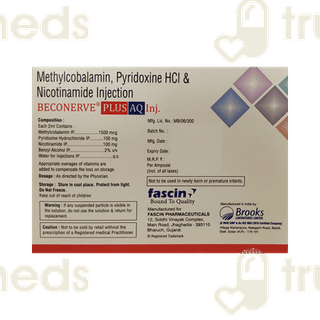 Beconerve Plus Aq Injection 2 ML