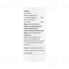 Cefvil S 1gm Injection 1 Cefvil S 1gm Injection 1