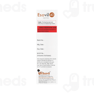 Esovil 40 Injection 1