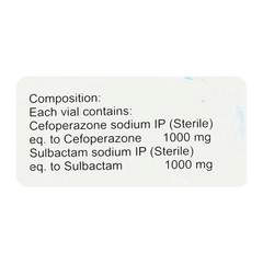 Sulbagreat 2 Gm Injection 1 Sulbagreat 2 Gm Injection 1