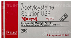 Mucyst 2Ml Pack Of 2 Injections