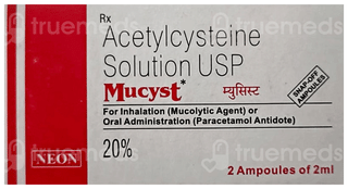 Mucyst 2Ml Pack Of 2 Injections