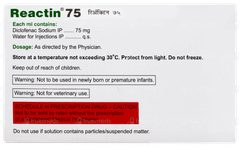 Reactin 75 Injection 1ml