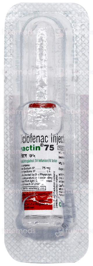 Reactin 75 Injection 1ml