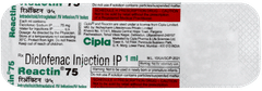Reactin 75 Injection 1ml