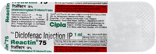 Reactin 75 Injection 1ml