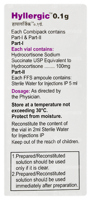 Hyllergic 100 MG Injection 1