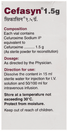 Cefasyn 1500 MG Injection 1 Cefasyn 1500 MG Injection 1