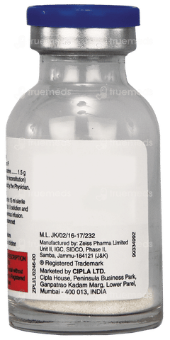 Cefasyn 1500 MG Injection 1 Cefasyn 1500 MG Injection 1