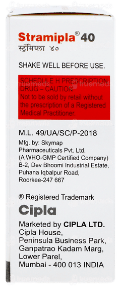 Stramipla 40 Injection 1ml Stramipla 40 Injection 1ml