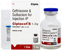 Ciplacef S 1000/500 MG Injection 1