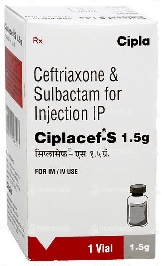 Ciplacef S 1000/500 MG Injection 1