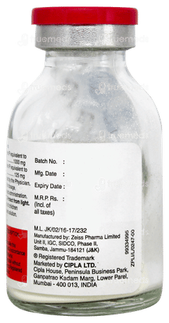 Ciplacef T 1.125g Injection 1