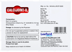 Calcijoint D3 Injection 1ml Calcijoint D3 Injection 1ml