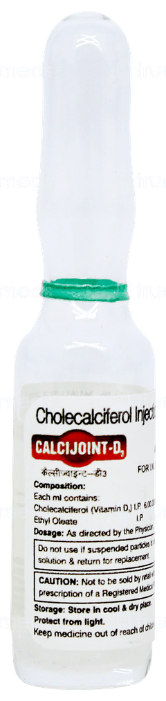 Calcijoint D3 Injection 1ml Calcijoint D3 Injection 1ml