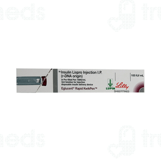 Eglucent Rapid Kwikpen 100iu Prefilled Pen 3ml
