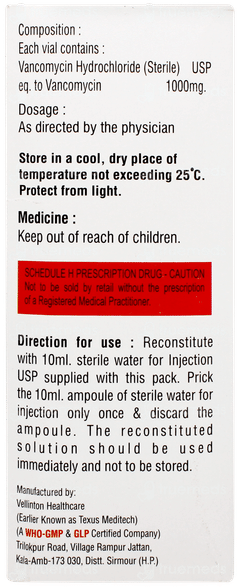 Vancovac 1000 Injection 1