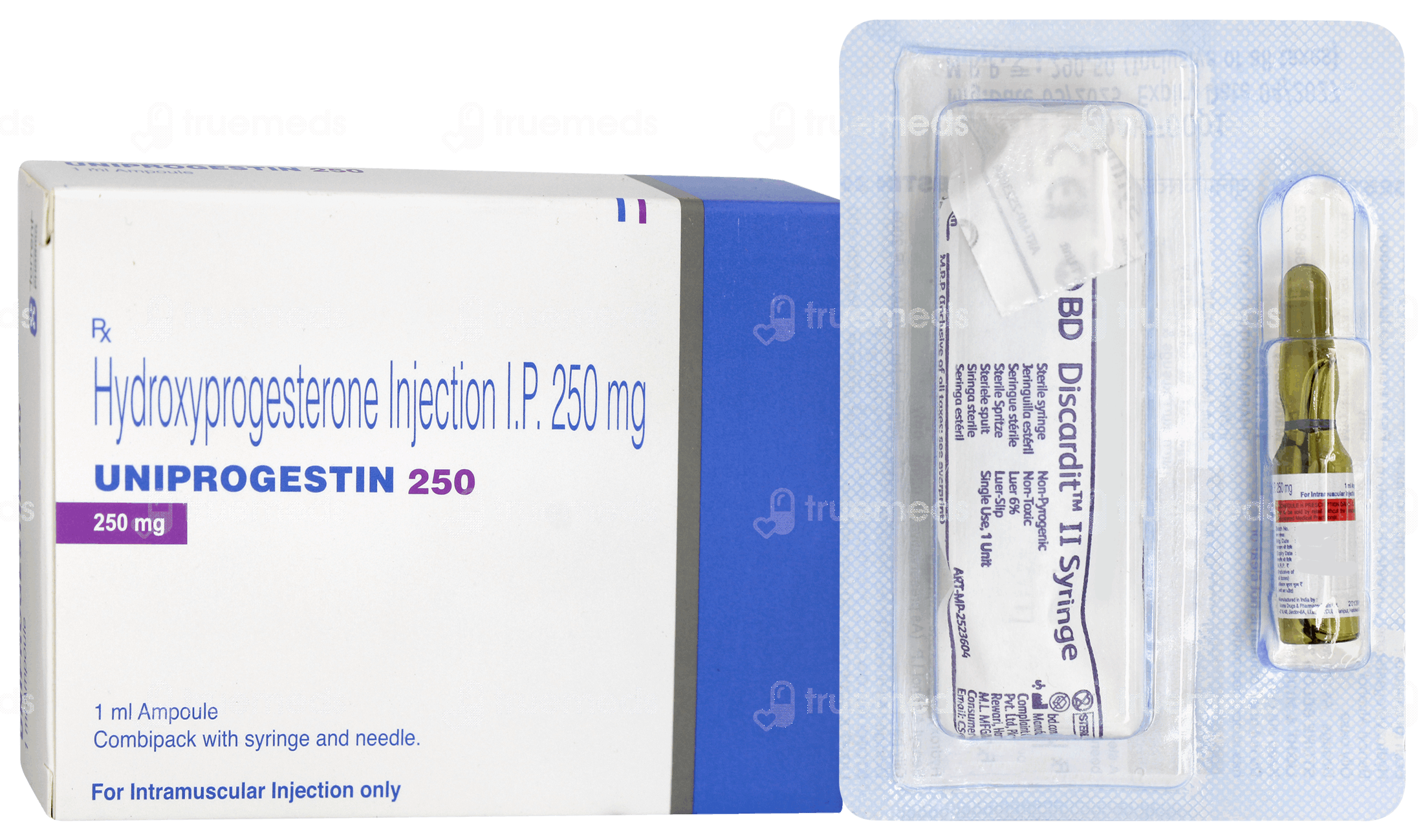 Prostogyn Injection Uniprogestin 250 Mg Injection 1 - Uses, Side Effects, Dosage, Price ...
